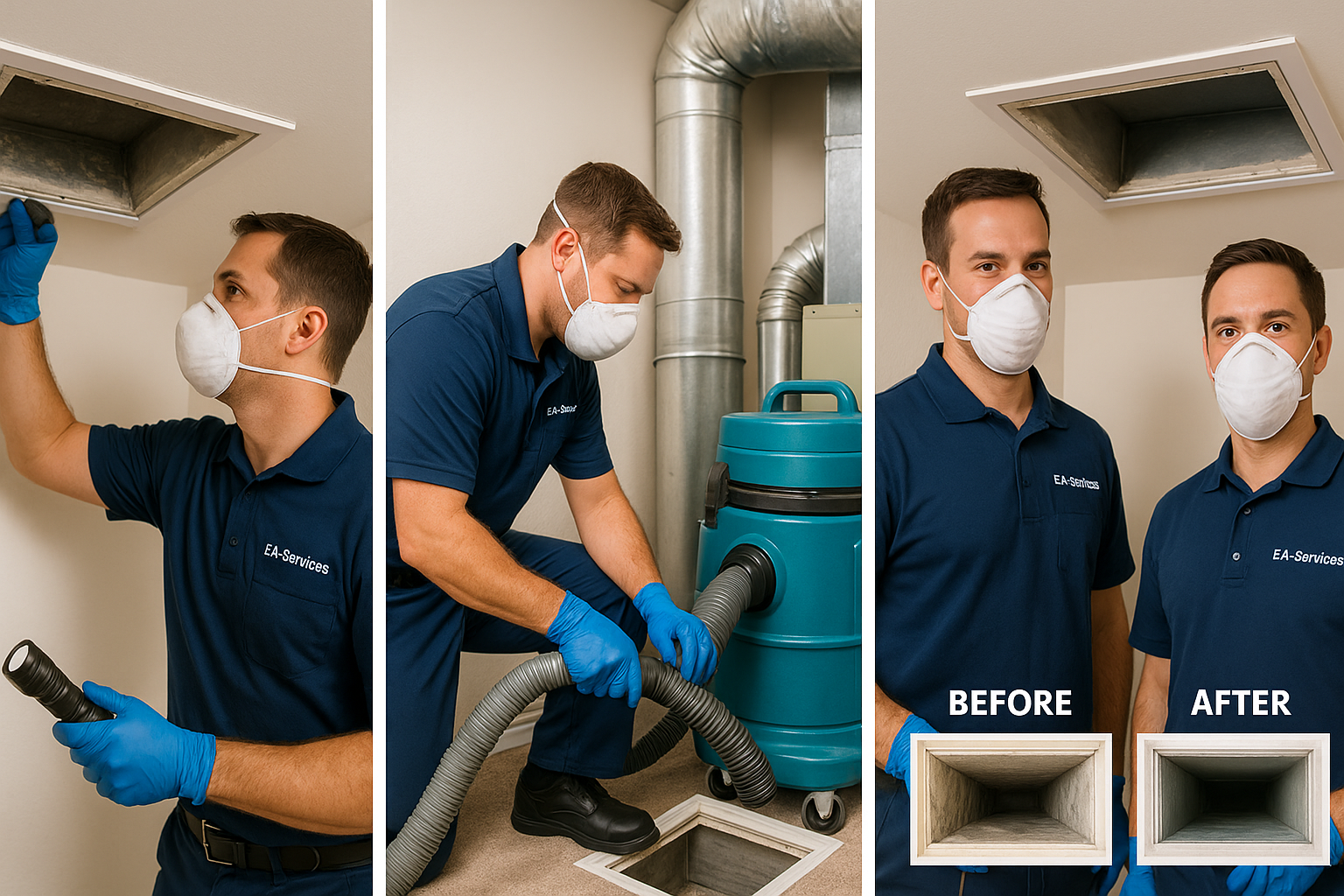 Professional air duct cleaning process in Apache Junction